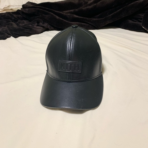 Designer Kith Leather Hat from NYC - Picture 1 of 2